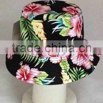 Fashion Bucket Hat With High Quality Digital Printing,flower Bucket Cap photo-3
