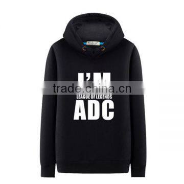 High quality Fashion design men's custom printing hoodie