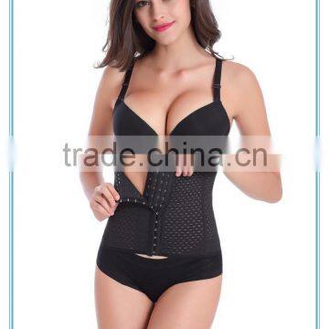 2016 Top Seller Factory Breathe Cheap Waist Trainning Slimming Corset Waist Trainers photo-2