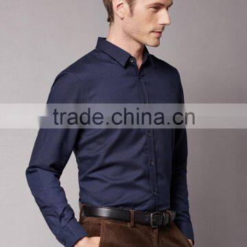New Design Made to Measure Cotton Slim Men Shirt MSZ0085 photo-3