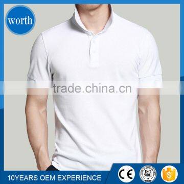 Custom Solid Color Men's Polo Shirt Uniform Polo T Shirt Wholesale In China photo-3