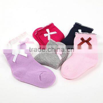 New Fashion Pretty Bow Ankle Baby Socks