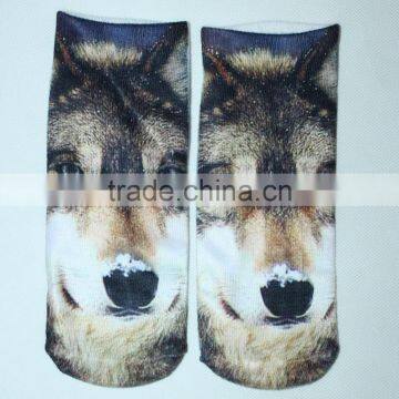 Lady Ankle Sublimation Socks With Photo Screen Printing photo-5