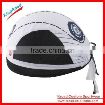 100%polyester Custom Cycling Bandana in Italy Ink photo-2