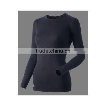 Coffee Charcoal Thermal Underwear Women Long Johns photo-2
