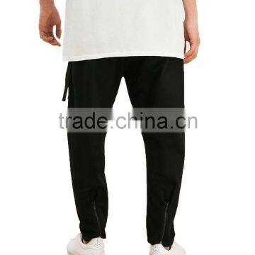 Latest Fashion Design Zipper Bottom Mens Pants Crotch Pants