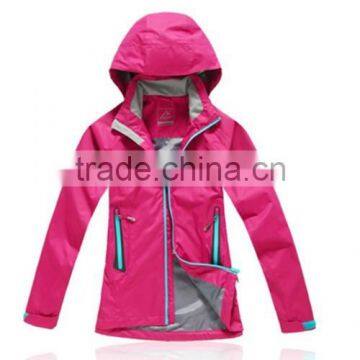 2015 New Design Women Softshell Jacket For Outdoor