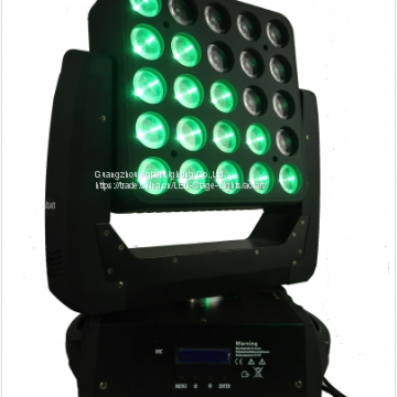 25 Eyes Led Matrix Moving Head Light