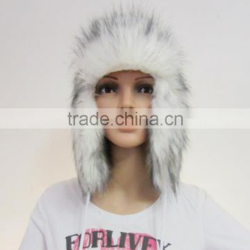 Imitation fur imitation fox fur Lei Feng cap ball ball Lei Feng cap ball female hat winter fur warm hat