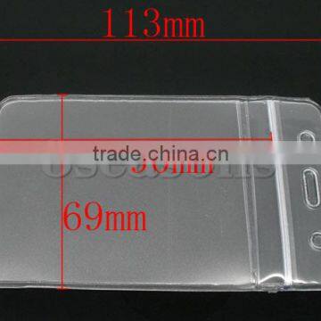 10PCS Transparent Waterproof Cheap Business Card Holder photo-2