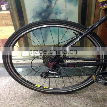 High Visible Silver Bicycle Wheel Reflective Tire Tape photo-3