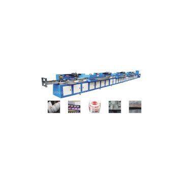 electronic multi-colors label screen printing machine