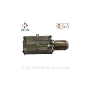 rf connector with shield
