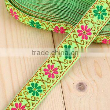 Factory Directly Sale Polyester Jacquard/ethnic/embroidery Ribbon for Garments photo-3