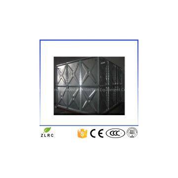 glavanized steel plate stainless fabricated stainless/ steel water storage tank