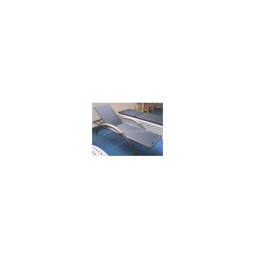 outdoor textylene sunbed aluminum fabric sunbed