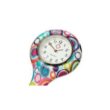 Japan Quartz Movement Silicone Nurse Watch