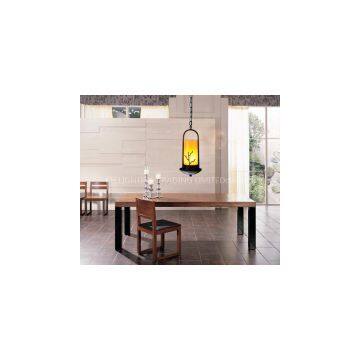 Flush Mount 1 Light Classical Droplight Restoring Ancient Ways Antique Brass Spray Lacquer Glass Metal