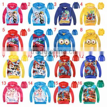 Hot Movie Frozen Hoodie Frozen Olaf sweatshirts with hoodie Frozen costume cosplay for kids