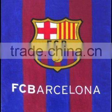 Cheap Wholesale 100% Cotton Printed Beach Towel, Reactive Printed Bath Towels for Football Fans ,towel on Sall China Supplier photo-5