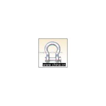 Bolt type anchor shackles
