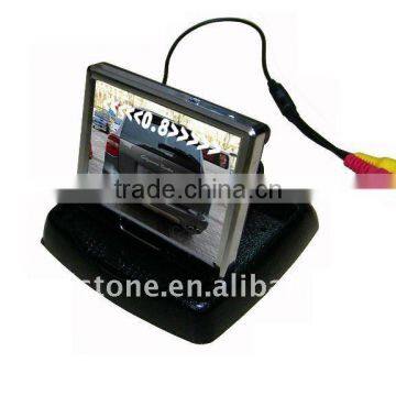 3.5inch Flip-open LCD Car Monitor,3.5 Inch TFT-LCD Monitor photo-2