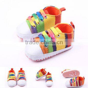 fashion beautiful canvas summer newborn baby infant shoes