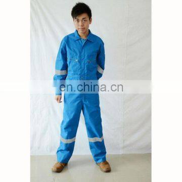 Hi vis Men's Reflective Safety Flame Retardant Fire Retardant Cotton Coverall Work Wear