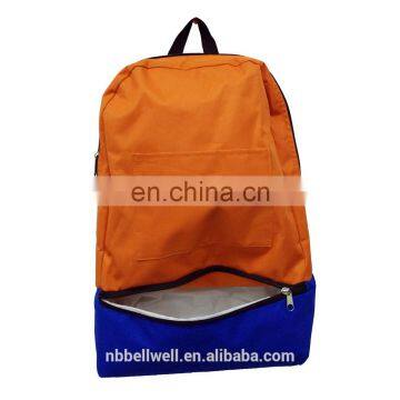 Backpack With Ice Bag Pocket Teenager Schoolbag