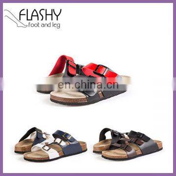 Wholesales florida slipper sandals comforable men slipper leather EVA