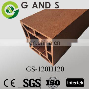 2016 High Quality Environmental WPC 120*120MM Pergola&Pavilion with buautiful appearance