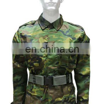 2017 new arrival green Woodland camouflage military clothing