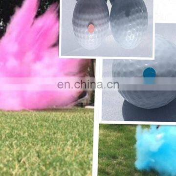 pink and blue powder Gender Reveal Golf Balls Set
