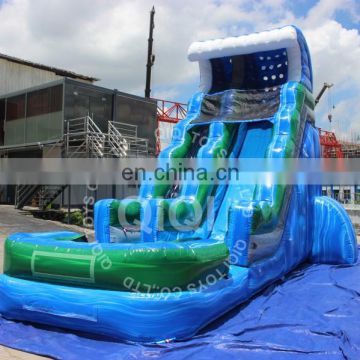 Alibaba inflatable kid game inflatable slide wet and dry use available slide