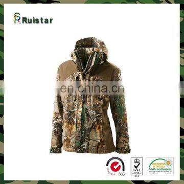 Wholesale Womens Camouflage Hunting RainwearJacket