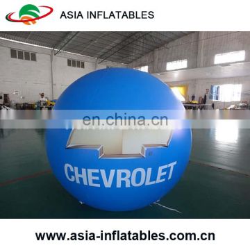 Full Digital Printing Inflatable Advertising Helium Balloon , Inflatable Helium Balllon For Car Show