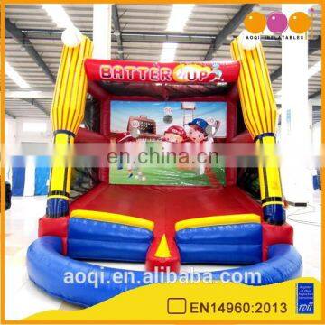 AOQI commercial use inflatable batter sports game for sale