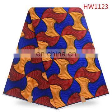 Hot selling African Fashion Clothes veritable real wax fabric quality african wax printed cotton fabric