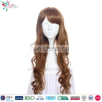 Styler Brand cheap synthetic front wig for black women top quality cosplay wigs