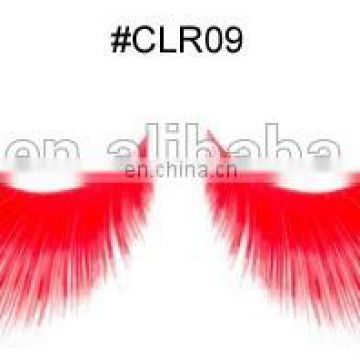 party carnival halloween wholesale fashion colorful red False Eyelash E-0015