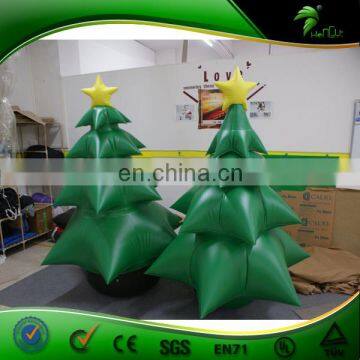 Christmas Decoration 2017 Inflatable Santa Claus Toys Tree Replica Ornaments Gift Bag Home Decor PVC Balloons