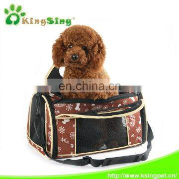 PVC oxford fabric folding dog cage for pet carrier bags