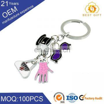 Personalized Metal Alphabet Letter B Keychain photo-6