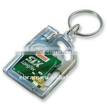 Customize Oilcan Shaped Plastic Keychain