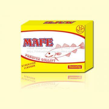 instant fish bouillon Mafe 10g halal bouillon seasoning cube