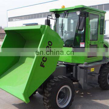 2018 new design 2ton site dumper hot sale