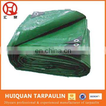 120g/m2 10x10 weave green all-weather pe tarpaulin for agricultural