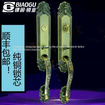 Guangdong Dart Lock Ivory Handle Lock Anti-theft Door Lock Door Door Room Door Lock Zinc Alloy Mute Lock photo-2