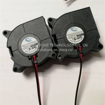 4020 40mm 12V DC Small Squirrel Cage Blower Fan photo-4