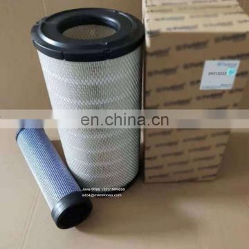 Manufacturer truck engine air filter 26510353 26510354 AF25492